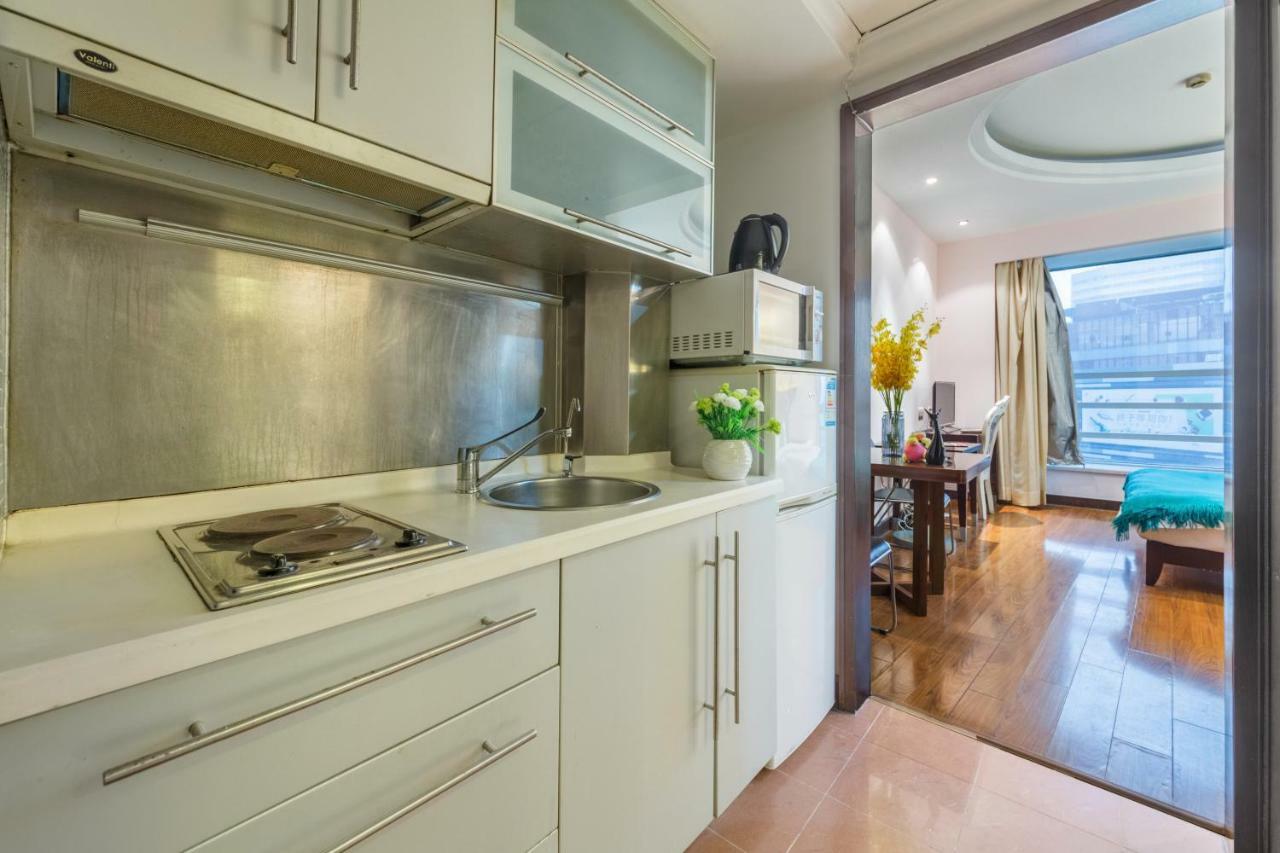 Shanghai Jiarong Hotel Apartment Exterior foto
